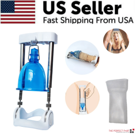 Super Penis Enlargement Extender Vacuum Stretcher Pump Hanger Bigger Enhancement (Combo: Combo 1, size: small)